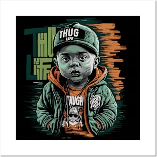 Cool Thug Baby Life Masterpiece Posters and Art